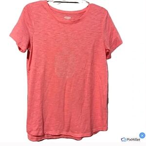 Old Navy Womens Bright Orange T Shirt, S